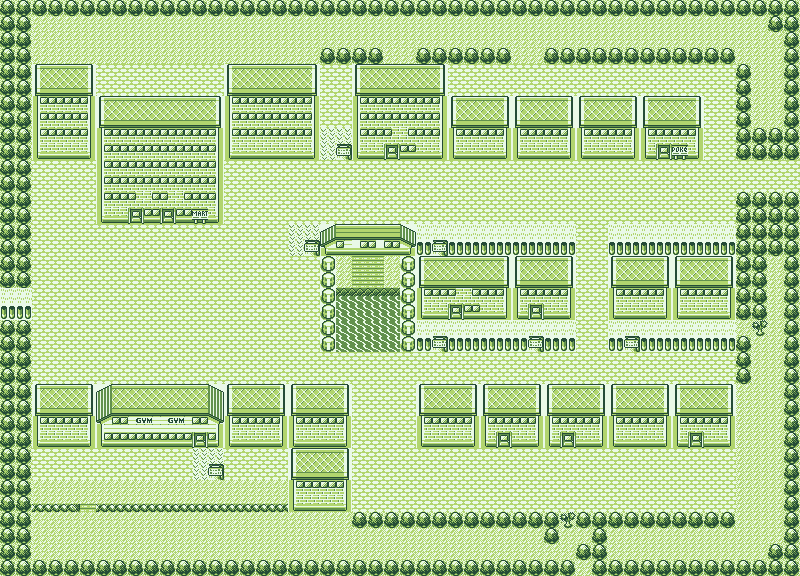 Map guide for the current location