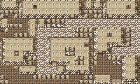 Map guide for the current location