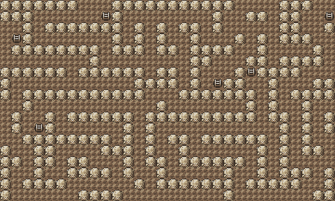 Map guide for the current location