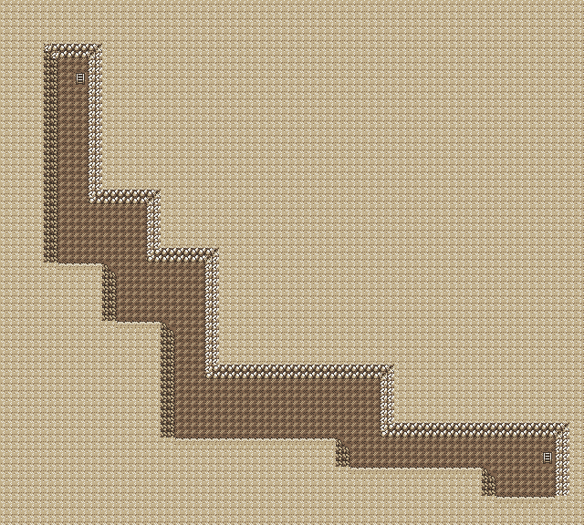 Map guide for the current location