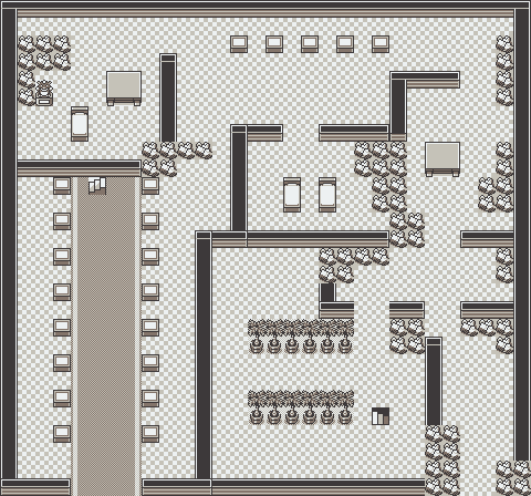 Map guide for the current location