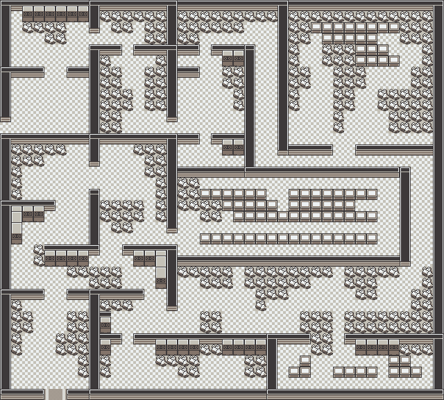 Map guide for the current location