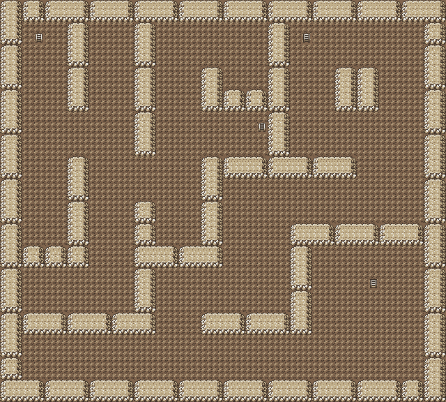 Map guide for the current location