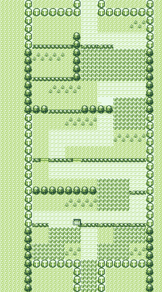 Map guide for the current location