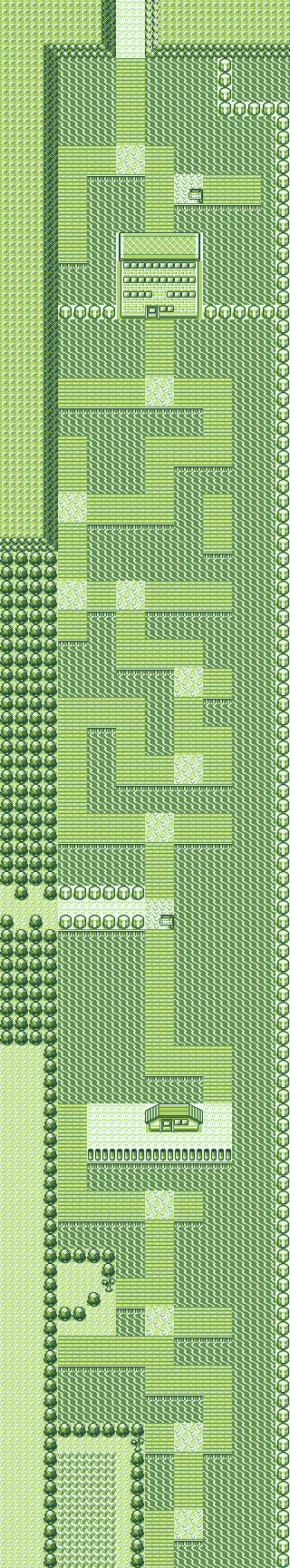 Map guide for the current location