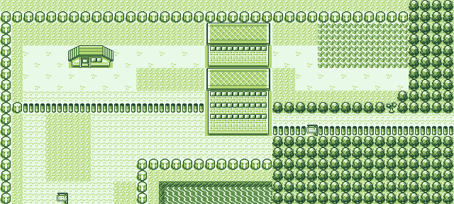 Map guide for the current location