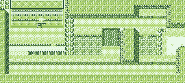 Map guide for the current location