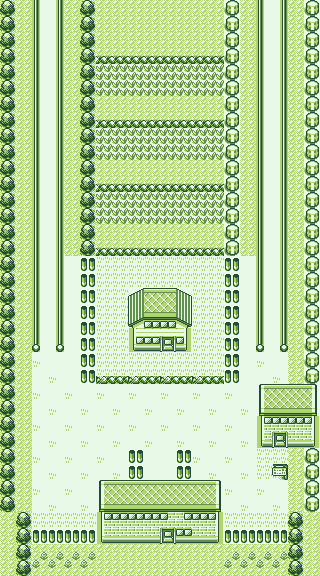 Map guide for the current location