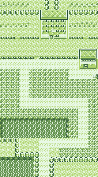 Map guide for the current location