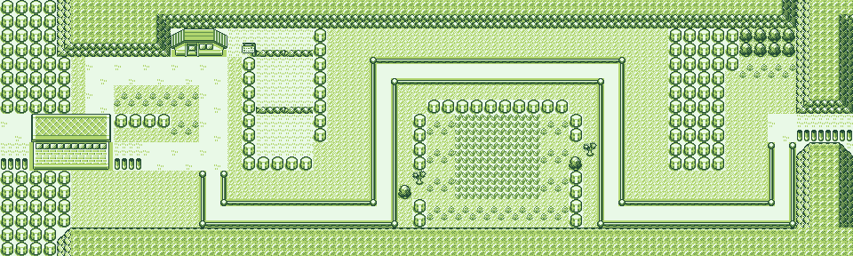 Map guide for the current location