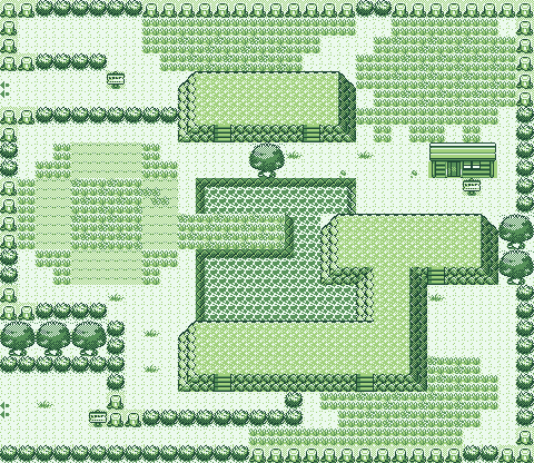 Map guide for the current location