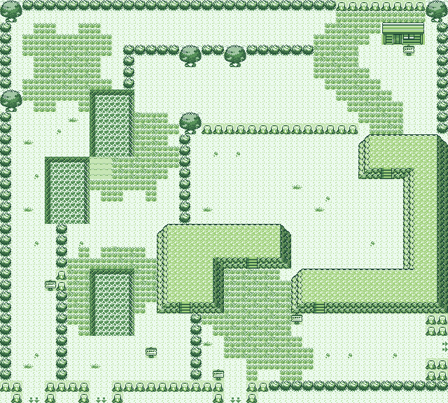 Map guide for the current location