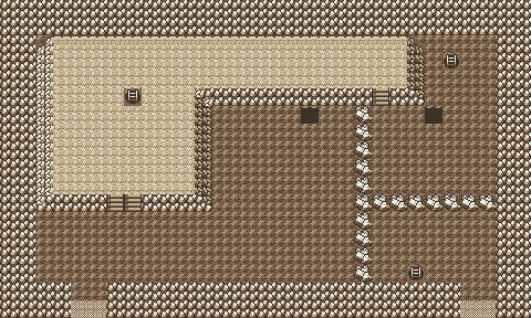 Map guide for the current location