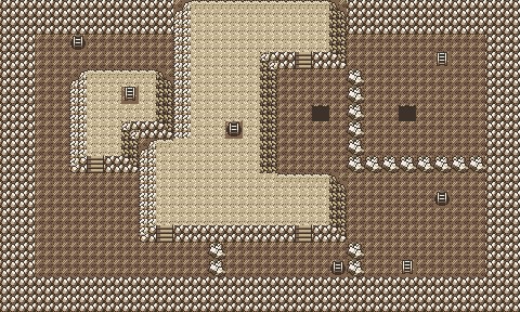 Map guide for the current location