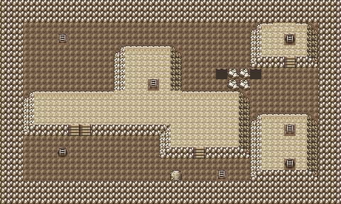 Map guide for the current location