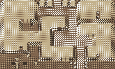 Map guide for the current location