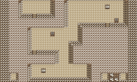 Map guide for the current location