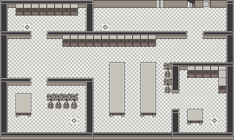 Map guide for the current location