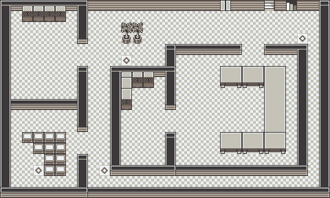 Map guide for the current location