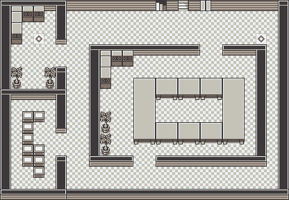 Map guide for the current location