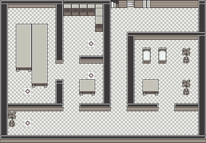 Map guide for the current location