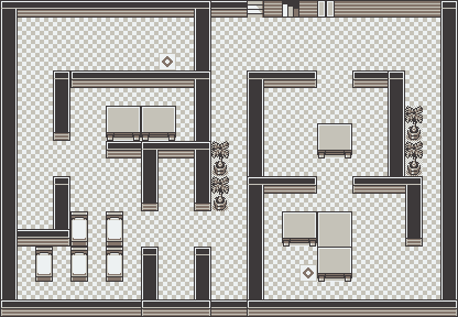 Map guide for the current location