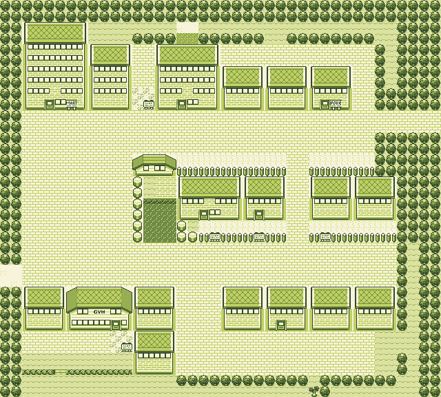 Map guide for the current location