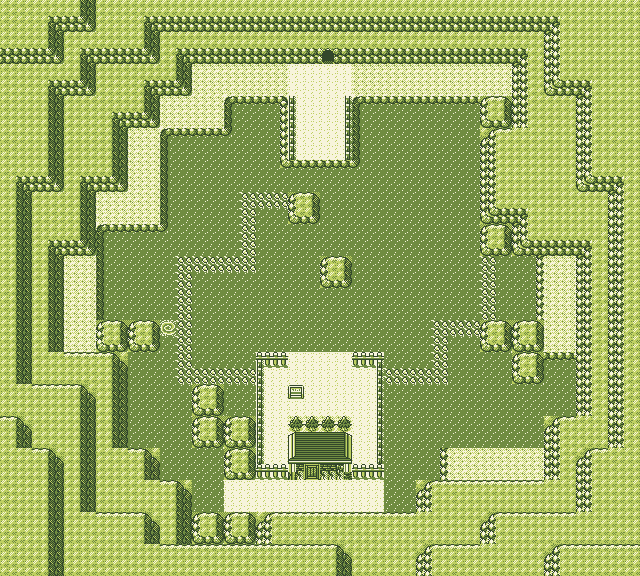 Map guide for the current location