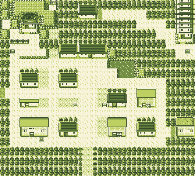 Map guide for the current location