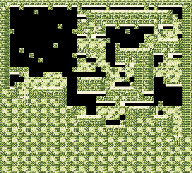 Map guide for the current location