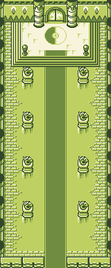 Map guide for the current location