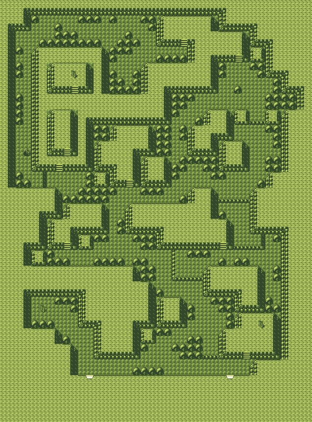 Map guide for the current location