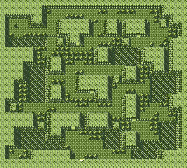 Map guide for the current location