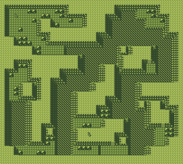 Map guide for the current location