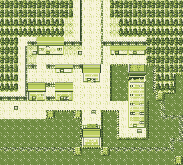 Map guide for the current location