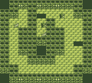 Map guide for the current location