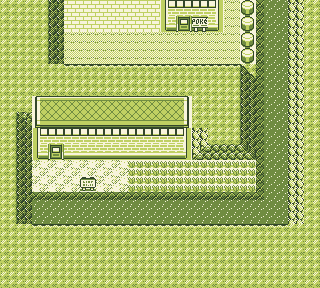 Map guide for the current location