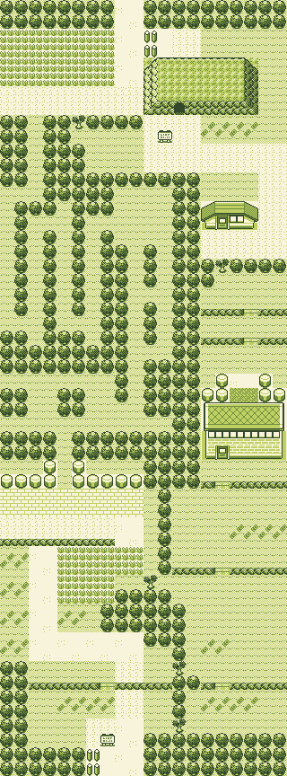 Map guide for the current location