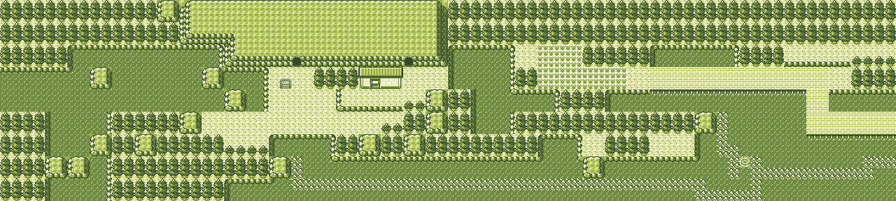 Map guide for the current location