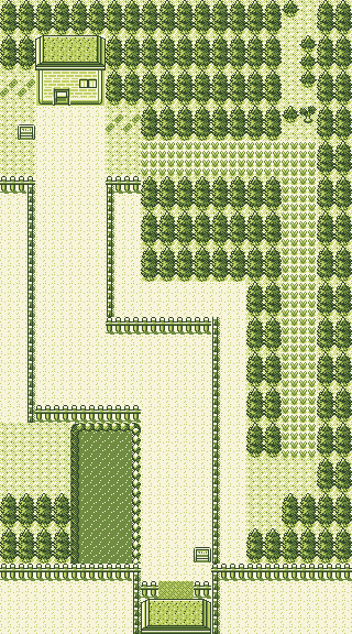 Map guide for the current location