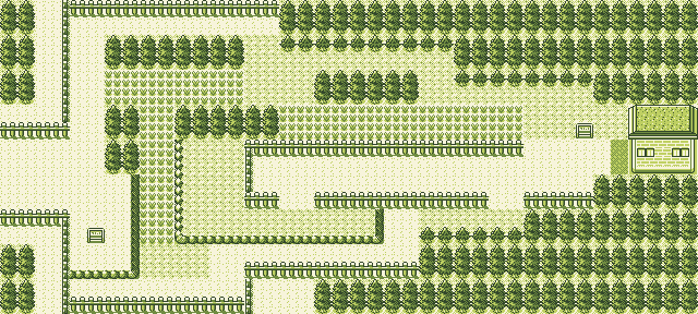 Map guide for the current location