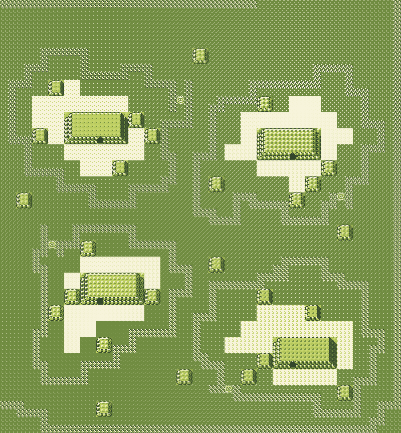 Map guide for the current location