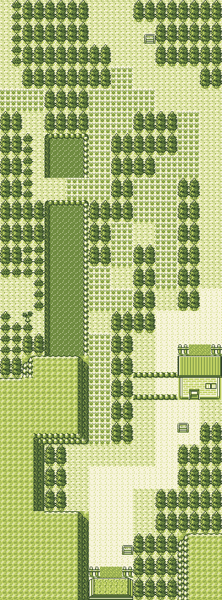 Map guide for the current location