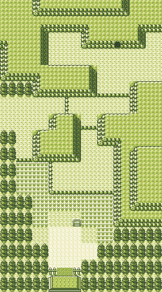 Map guide for the current location