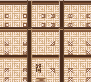 Map guide for the current location