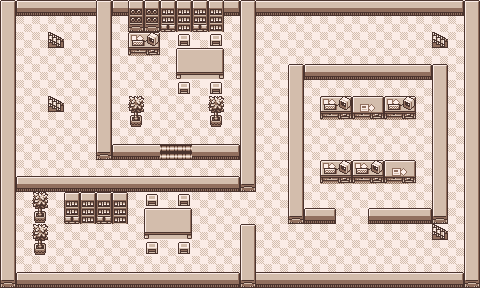 Map guide for the current location