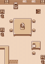 Map guide for the current location