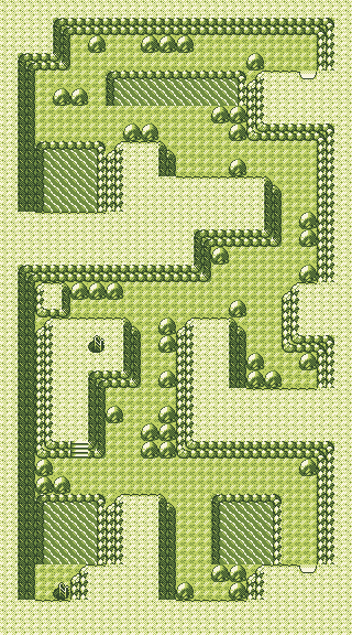 Map guide for the current location