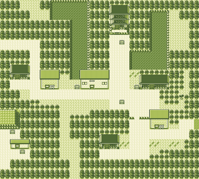 Map guide for the current location