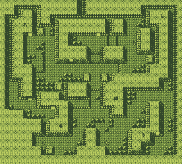 Map guide for the current location